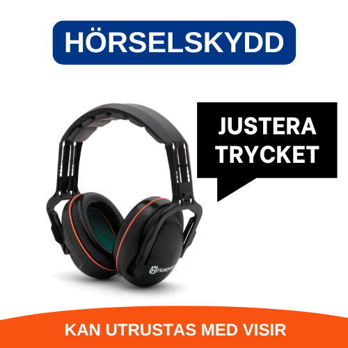 Svarta Hörselskydd med bygel ANNONS på Svarta Hörselskydd med bygel