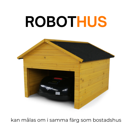Robothus till robotgräsklipparen