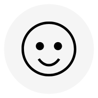 Roligare att klippa Smiles ansikte