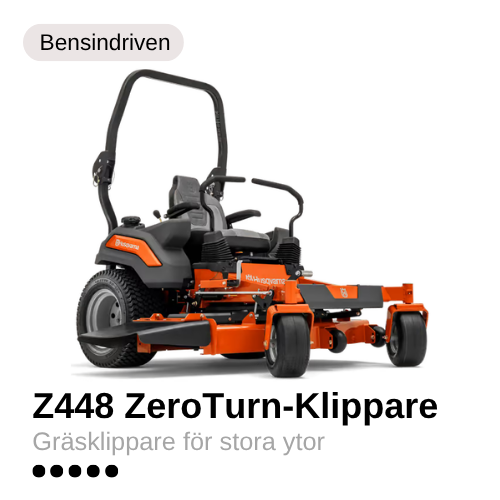 Åkgräsklippare Z448 ZeroTurn-Klippare Z448 ZeroTurn-Klippare